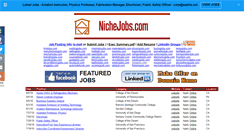 Desktop Screenshot of nichejobs.com